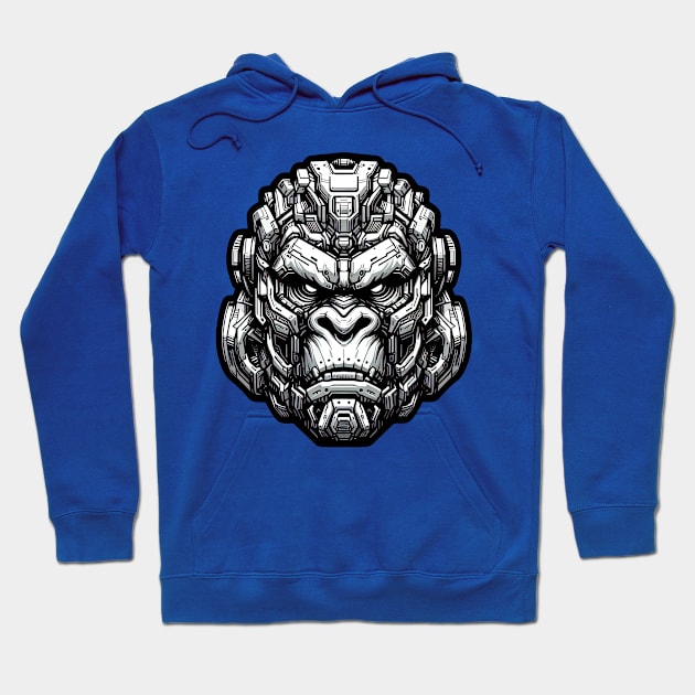 Mecha Apes S01 D70 Hoodie by Houerd